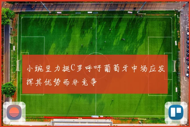小豌豆力挺C罗呼吁葡萄牙中场应发挥其优势而非竞争